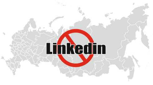 Иллюстрация: блокировка Linkedin в России