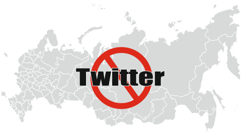 Иллюстрация: блокировка Twitter в России